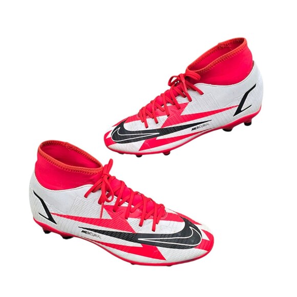 Nike Mercurial Superfly 8 Cleat Shoes Mens Size 9.5 Club CR7 MG DB2855-600 - Picture 2 of 11